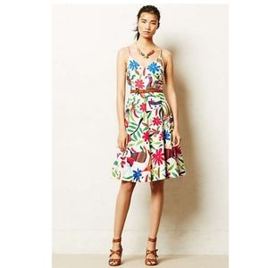 NEW Anthropologie Vanessa Virginia Folk Art Dress